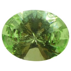 1.69ct Oval Green Merelani Mint Tsavorite Garnet from Tanzania