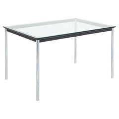 2000s Le Corbusier Jeanneret Perriand for Cassina LC10 P Dining Table 32x48"