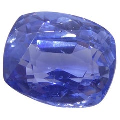 6.98ct Cushion Blue Sapphire GIA Certified Sri Lanka Unheated