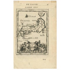 Antique Map of Japan by A.M. Mallet, 1683