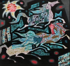 Three Horses Running