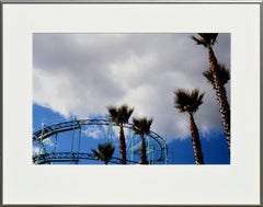 The Palms at the Boardwalk - Santa Cruz Beach Boardwalk Color Photograph