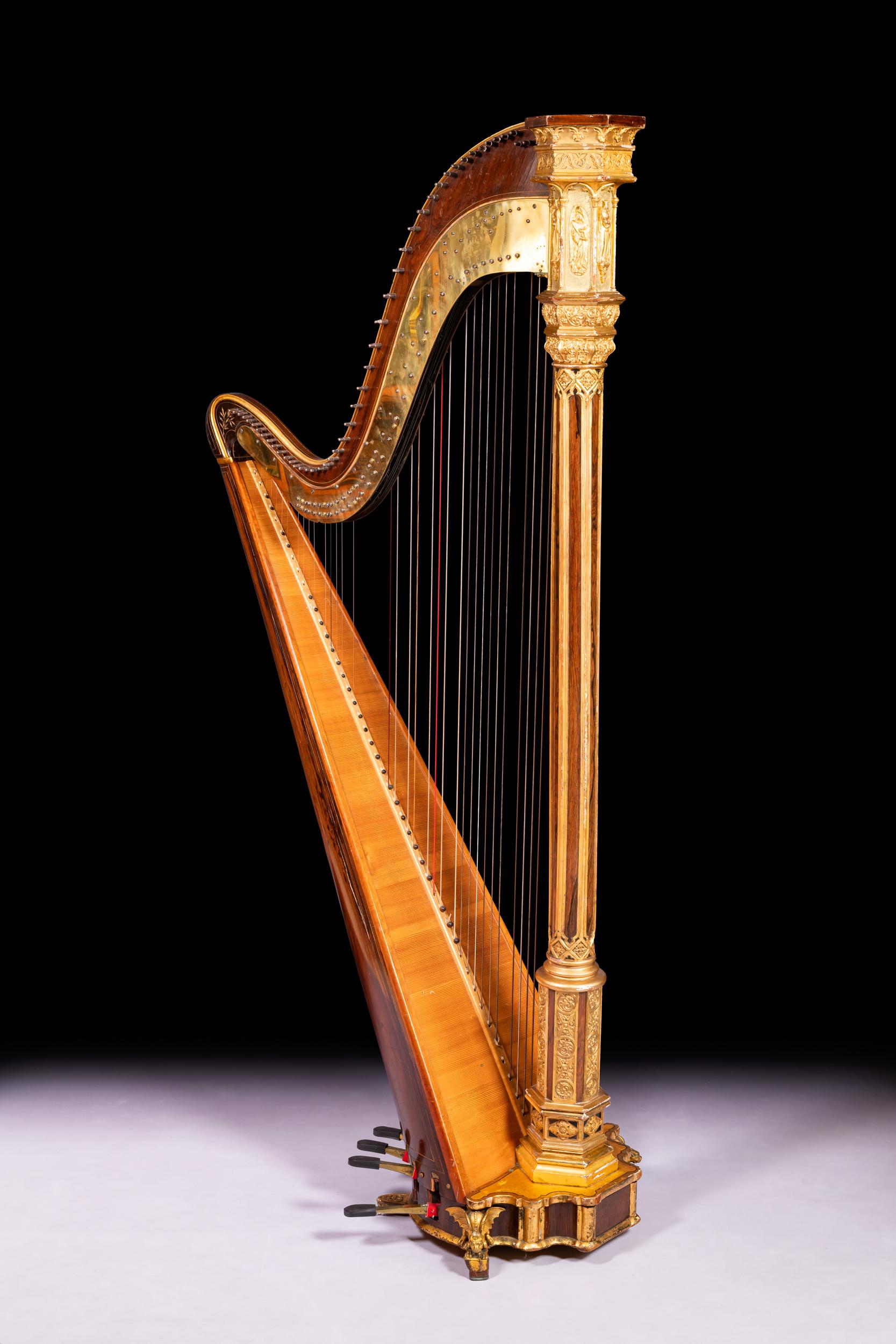 arpa orizzontale strumento musicale