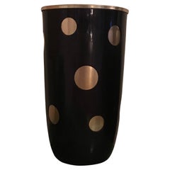 Ettore Sottsass Umbrella Stand Anodized Aluminum, 1955, Italy