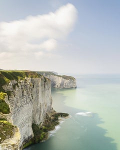 White Cliffs of Etretat, Alabaster Coast, Seascape Photograph, Limited Edition