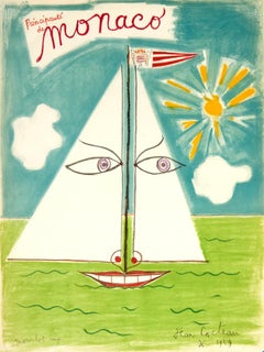 Monaco by Jean Cocteau, 1959