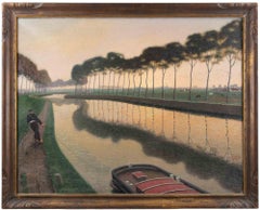 De Boottrekker - Paint by Jef De Pauw - 1925