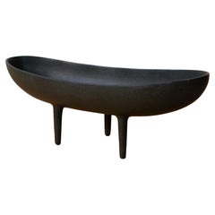 Mid Century Modernist Japanese Iron Ikebana Planter