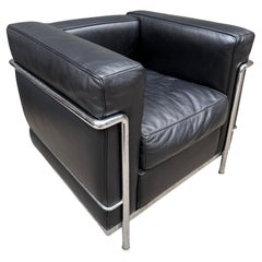 Midcentury Le Corbusier LC2 for Cassina Petit Modele