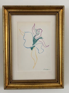 Pablo Picasso - Le Ballet (The Ballet Dancer) - lithograph, Framed