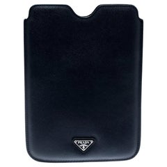 Prada Navvy Blue Saffiano Lux Leather iPad Case