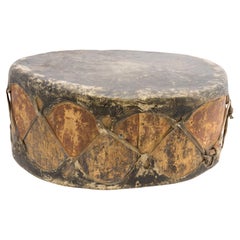 Pueblo Painted Drum