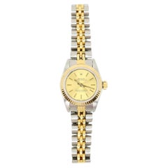 Reloj Rolex Oyster Perpetual de oro de 18 quilates para señora