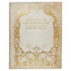 Rubaiyat of Omar Khayyam Illustrated by Edmund Dulac Book