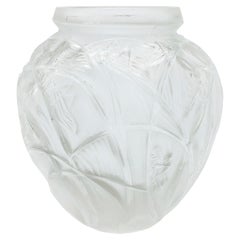 Sauterelles Vase by René Lalique