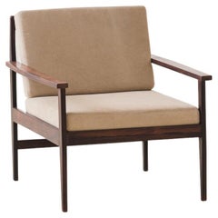 Poltrona vintage in legno di palissandro di Celina Decorações, metà del secolo scorso, Brasile, 1960